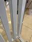Suporte para pesas de vinilo com rodas e barra - OUTLET